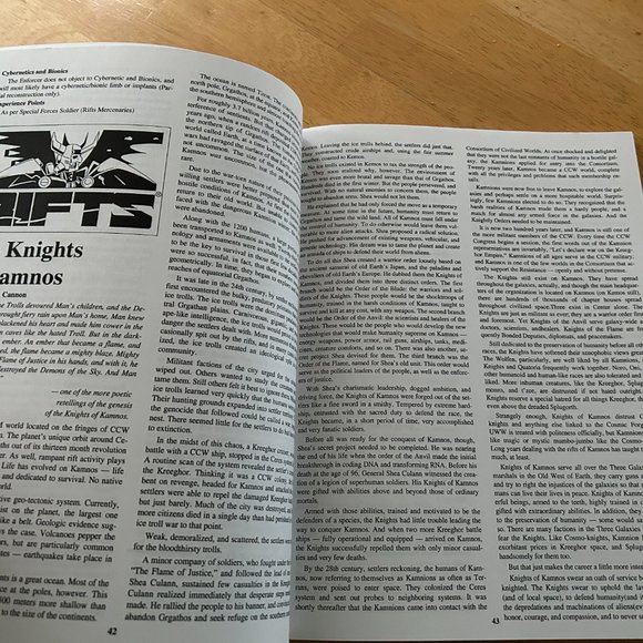 Palladium THE RIFTER No. 1 - Your Guide to the Megaverse - Picture 8 of 9